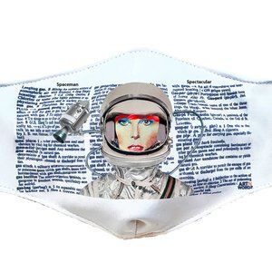 Spaceman Astronaut Bowie Fashionable Face Mask